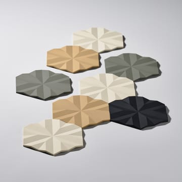 Ori Flake podstawka pod garnek 14x16 cm - Olive Taupe - Zone Denmark