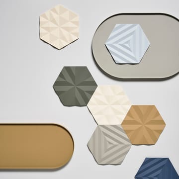 Ori Fold podstawka pod garnek 14x16 cm - Mud - Zone Denmark