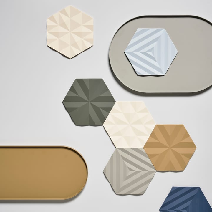 Ori Fold podstawka pod garnek 14x16 cm - Mud - Zone Denmark