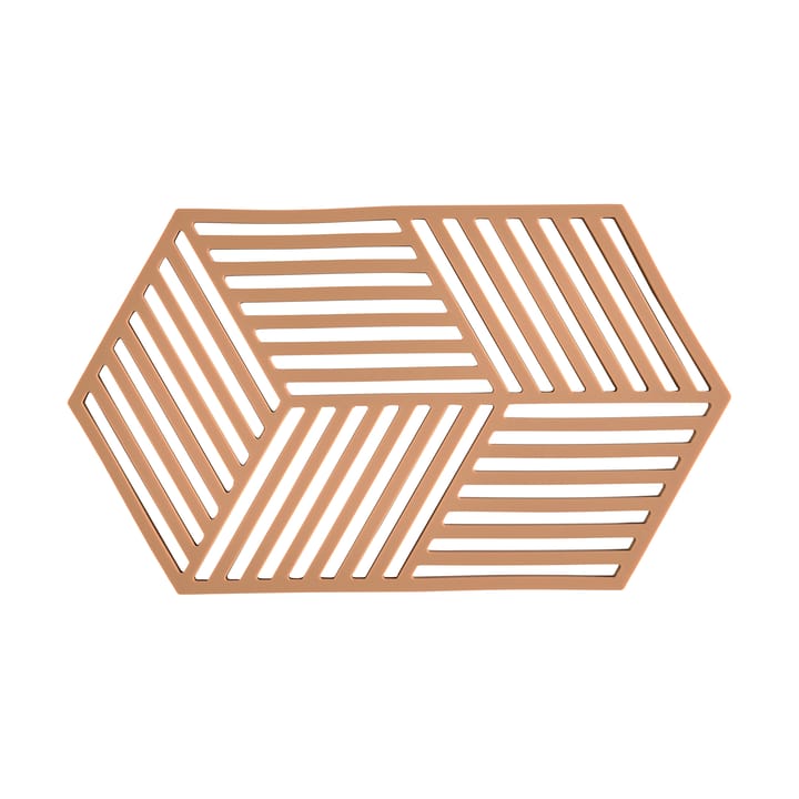 Podkładka pod garnek Hexagon, duża - Light Terracotta - Zone Denmark