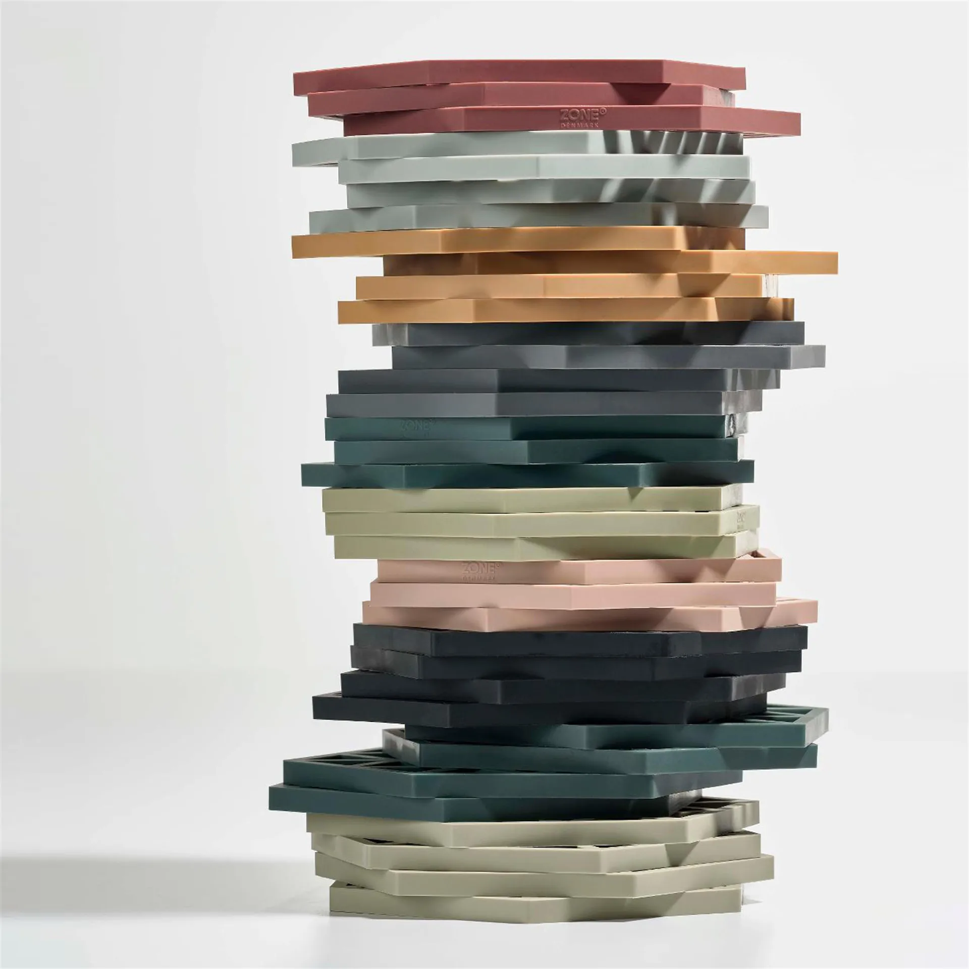 Podstawka pod garnek Hexagon, cool grey Zone Denmark