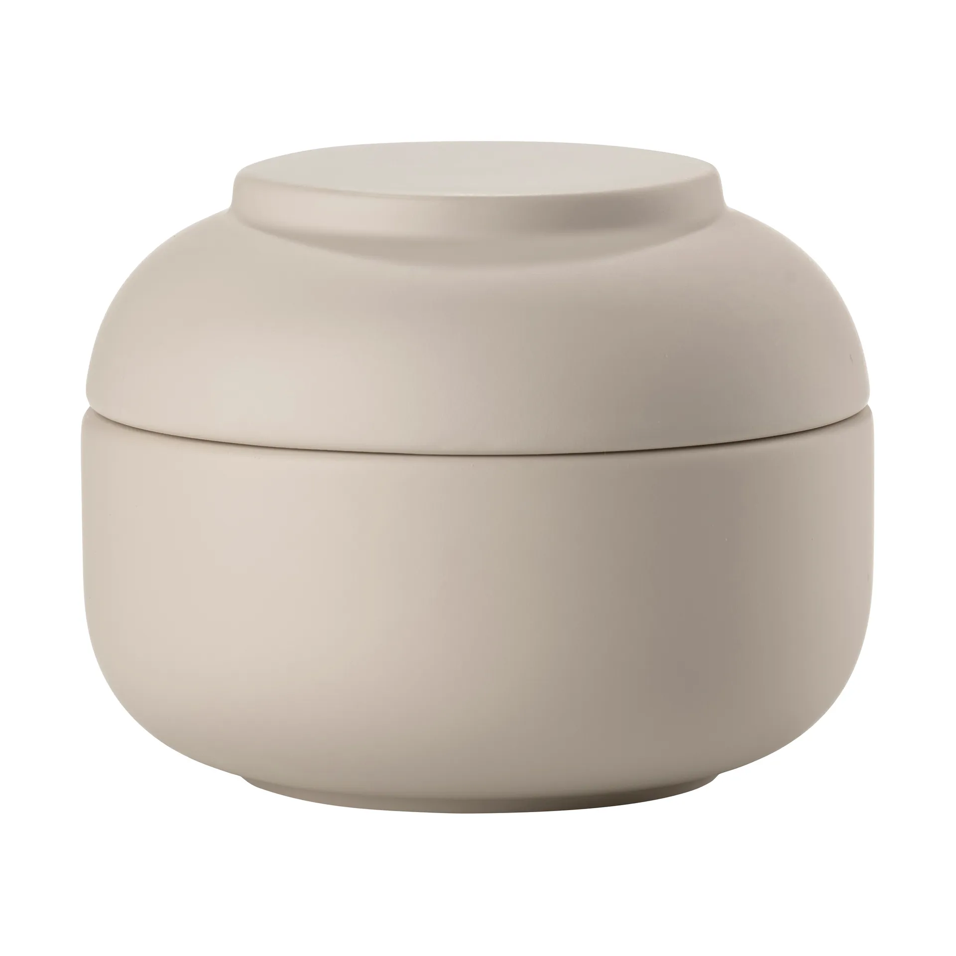 Pojemnik z pokrywką Sensu Ø10,5x7,5 cm, Sand Zone Denmark