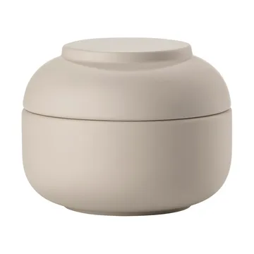 Pojemnik z pokrywką Sensu Ø10,5x7,5 cm - Sand - Zone Denmark