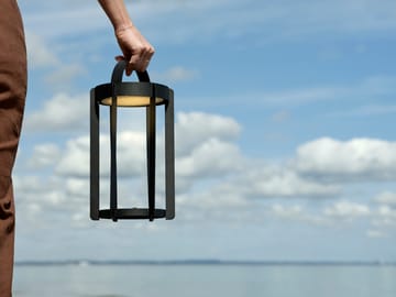 Przenośna lampa LED Firefly Lanterna - Black aluminium - Zone Denmark