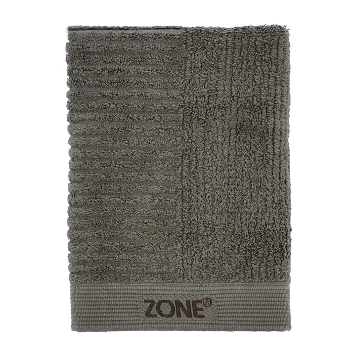 Ręcznik klasyczny 50x70 cm - Oliwkowy zielony - Zone Denmark