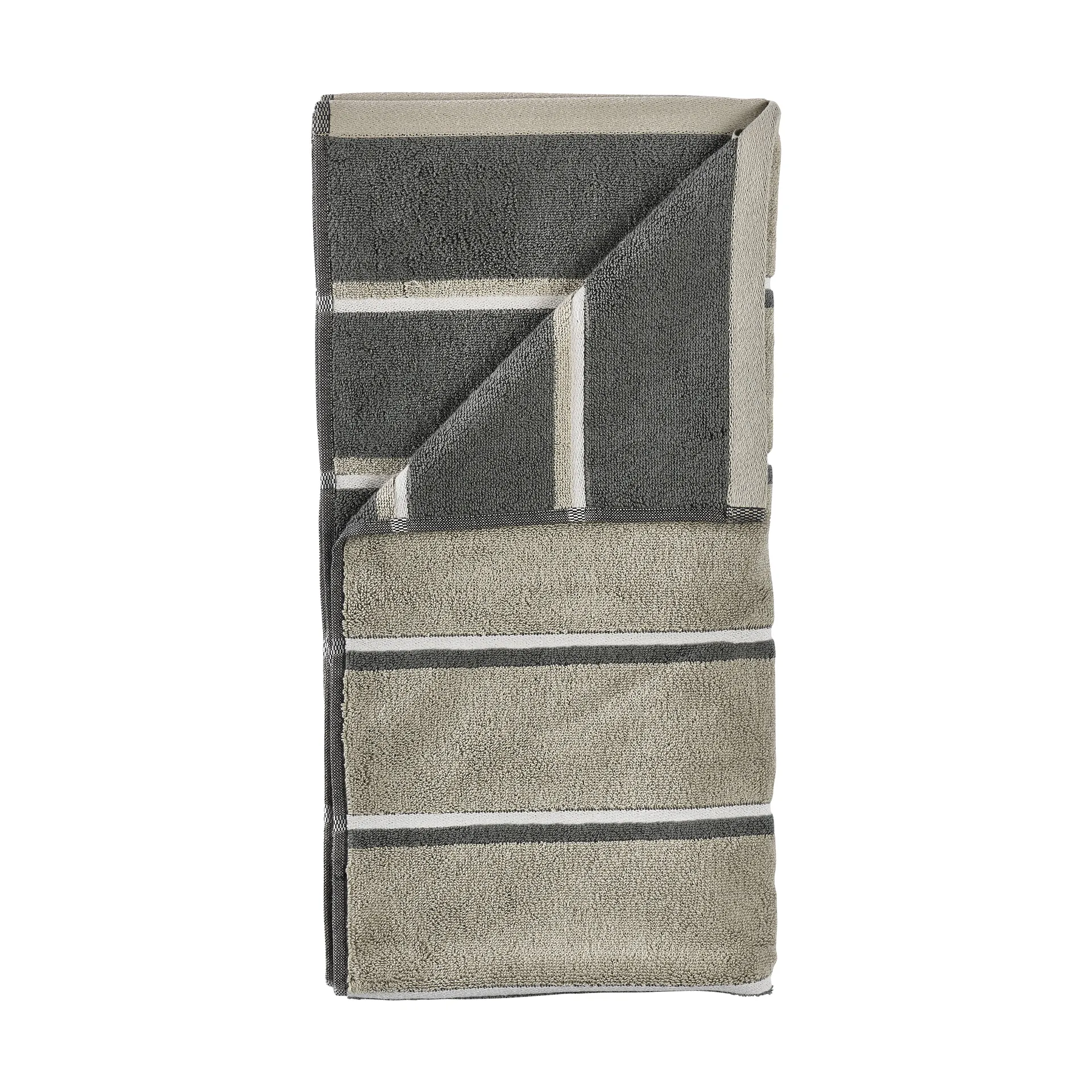 Ręcznik Sauna, Eucalyptus-olive green-soft grey, 50x100 cm Zone Denmark