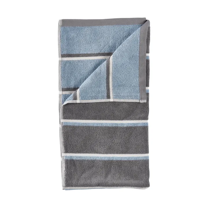 Ręcznik Sauna - Grey-blue fog-soft grey, 70x140 cm - Zone Denmark