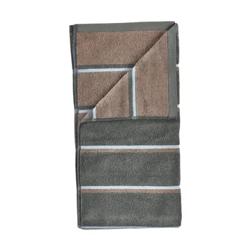 Ręcznik Sauna - Olive green-taupe-blue fog, 50x100 cm - Zone Denmark
