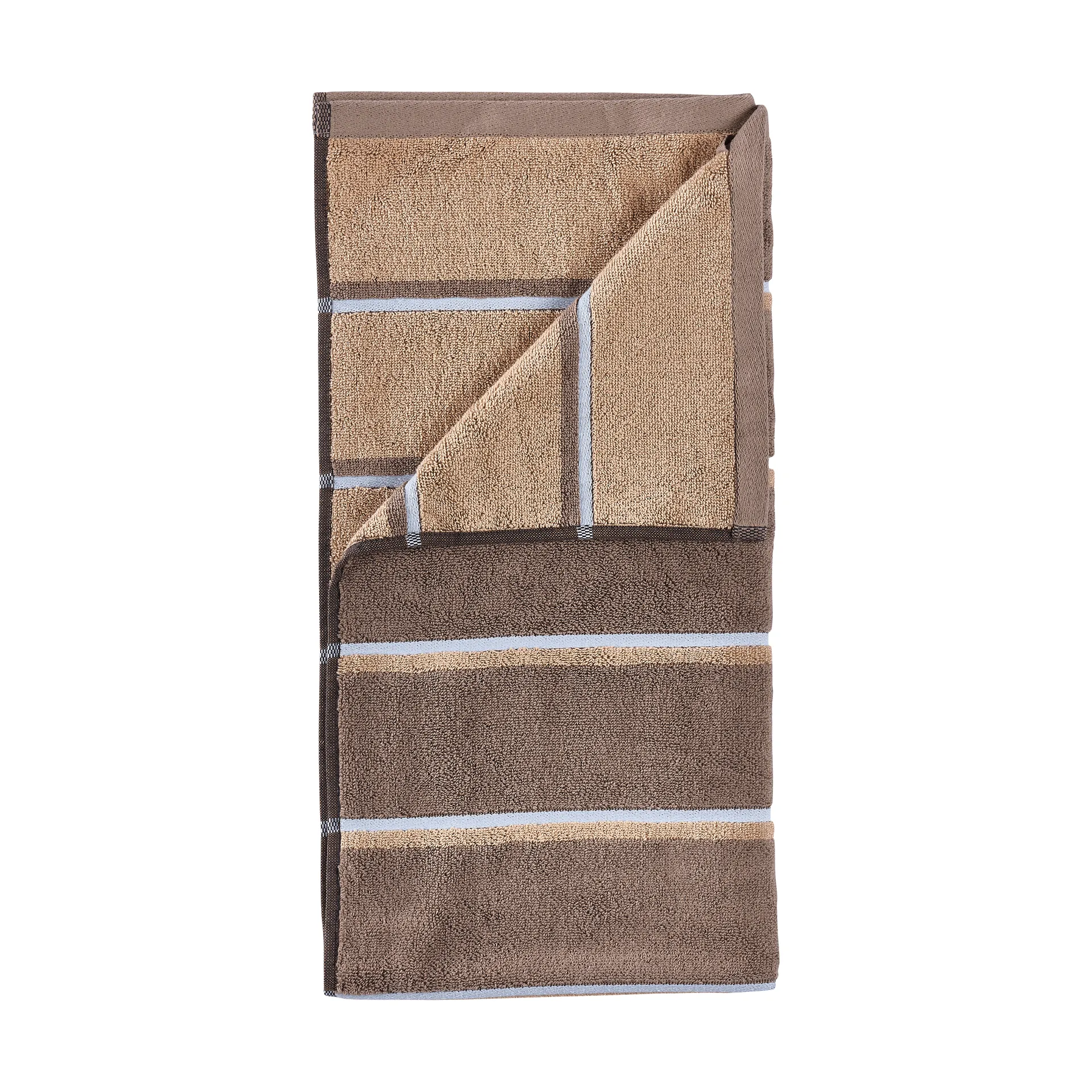 Ręcznik Sauna, Taupe-camel-sky blue, 50x100 cm Zone Denmark