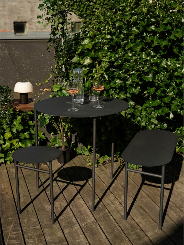 Stół Disc Ø70 cm, Black Zone Denmark