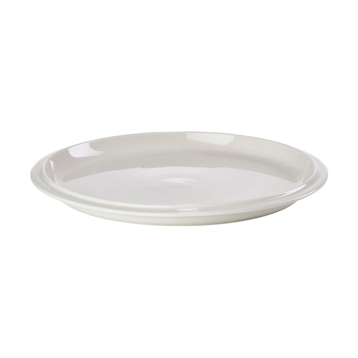 Zone Denmark Talerz Eau Ø20 cm Offwhite | Skandynawski Design | Talerze obiadowe | Biały