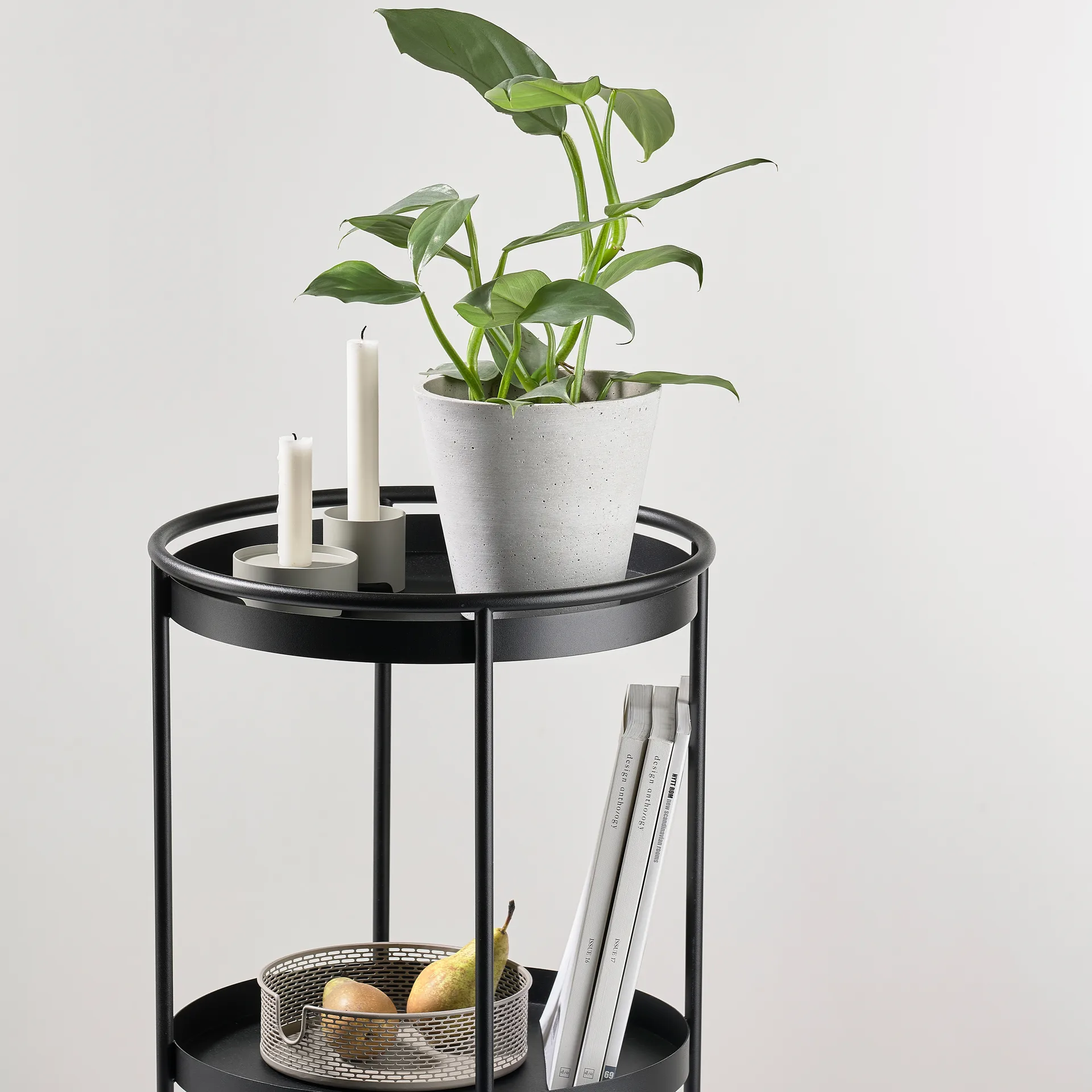 Wózek barowy Rocks, Czarny Zone Denmark