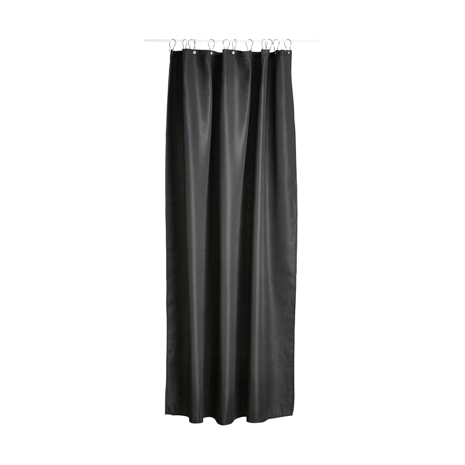 Zasłona prysznicowa Lux, Black, 200x220 cm Zone Denmark
