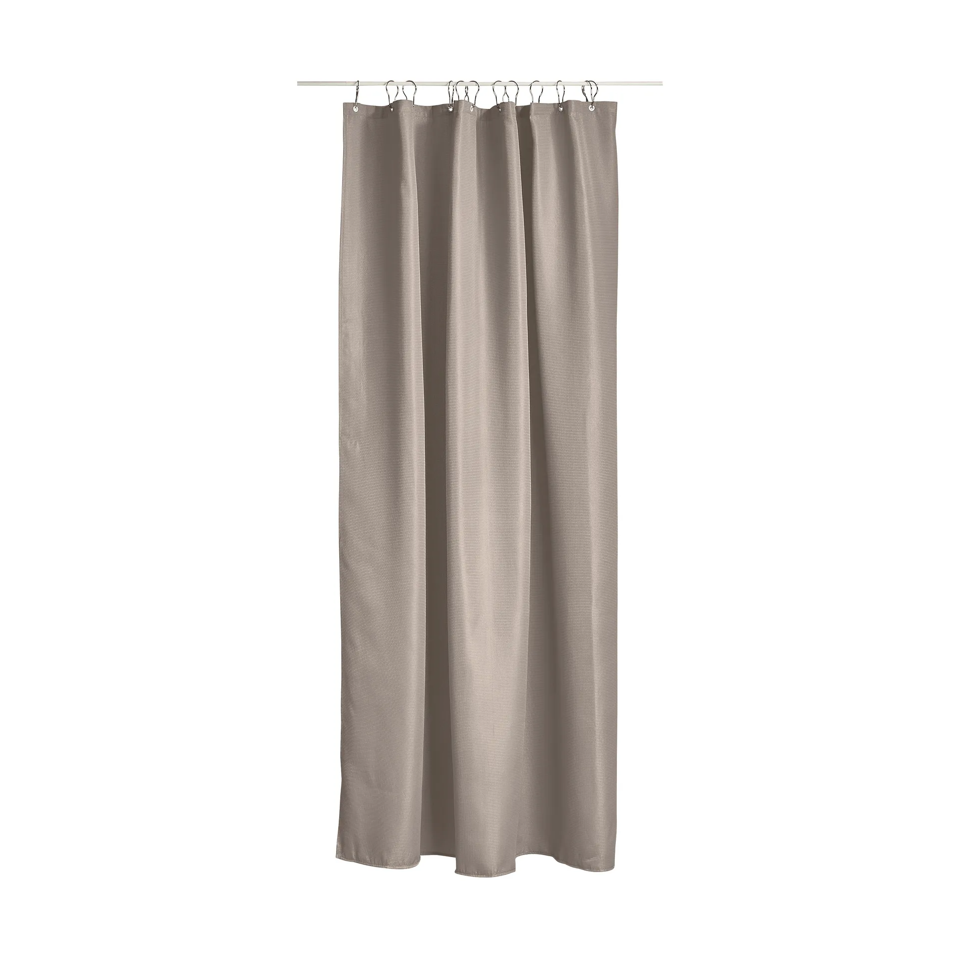 Zasłona prysznicowa Lux, Taupe, 180x200 cm Zone Denmark