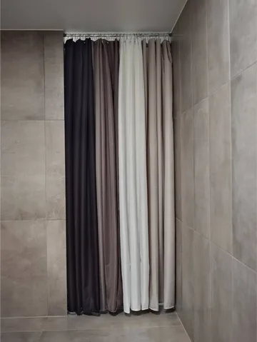 Zasłona prysznicowa Lux - White, 180x220 cm - Zone Denmark