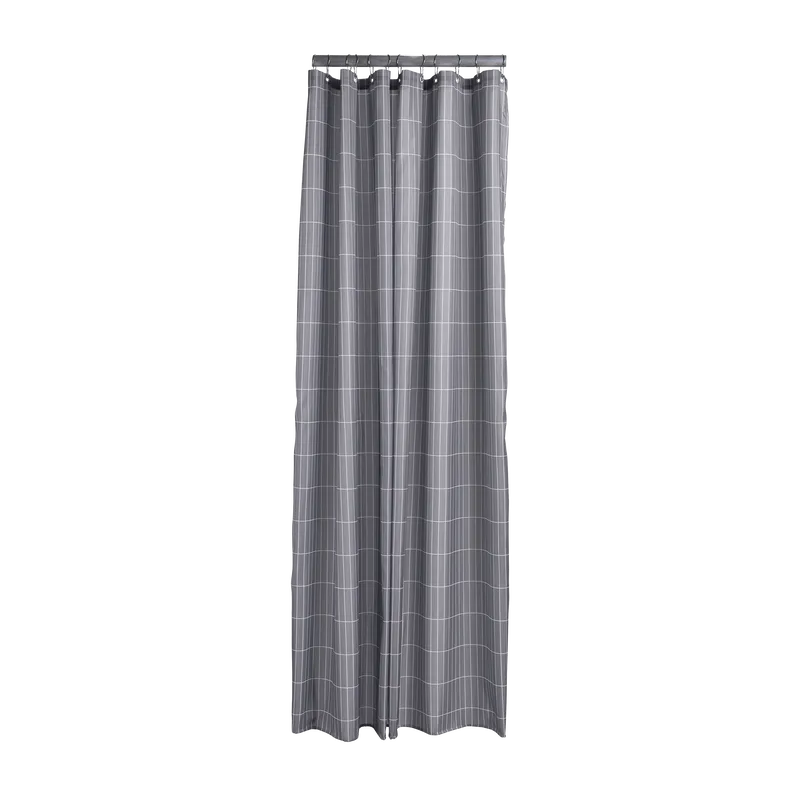 Zasłona prysznicowa Zone Denmark 180x200 cm, Slate grey tiles Zone Denmark