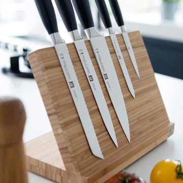 Blok na noże Zwilling z magnesem - drewno bambusowe - Zwilling