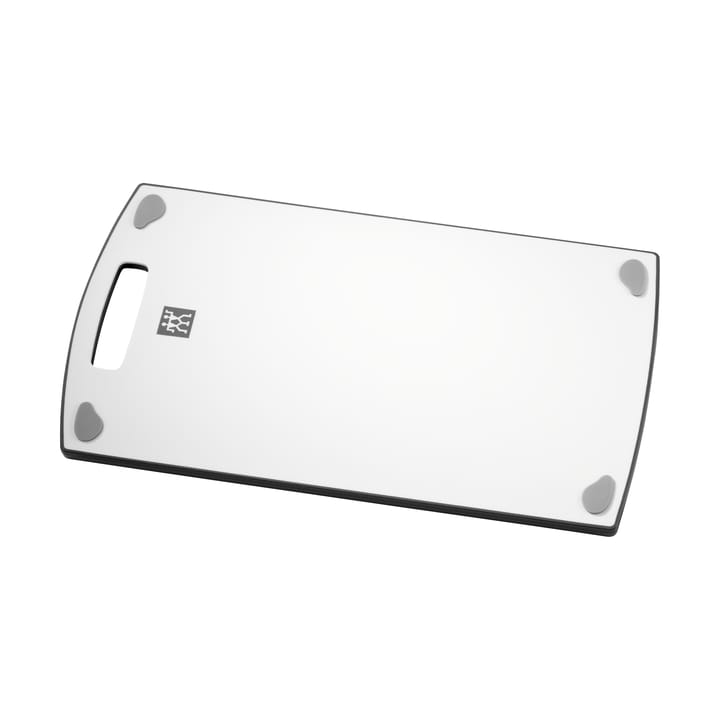 Dwustronna deska do krojenia Zwilling z plastiku biało-szara - 38x22x1,5 cm - Zwilling