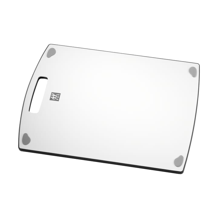 Dwustronna deska do krojenia Zwilling z plastiku biało-szara - 39x29x1,5 cm - Zwilling