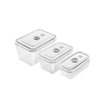 Pojemniki próżniowy Fresh & save 3 części - Szkło borosilikonowe - Zwilling