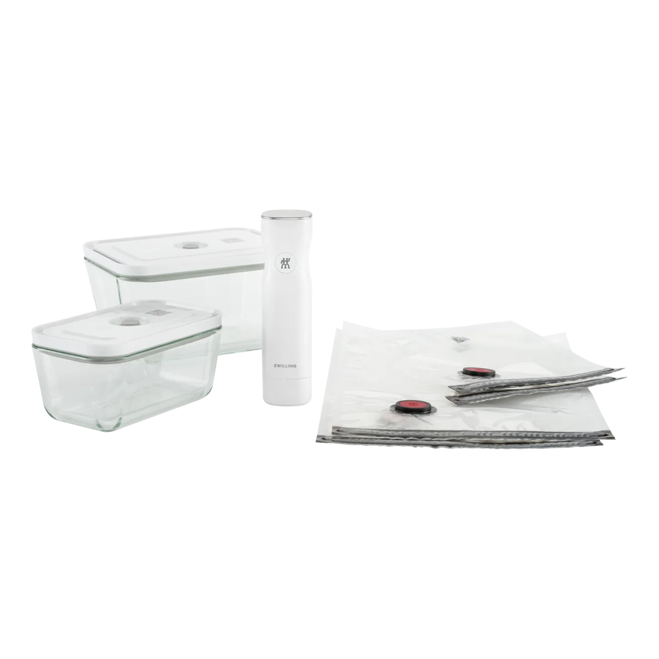 Próżniowy zestaw startowy Zwilling, szkło 7 części, Szkło Zwilling