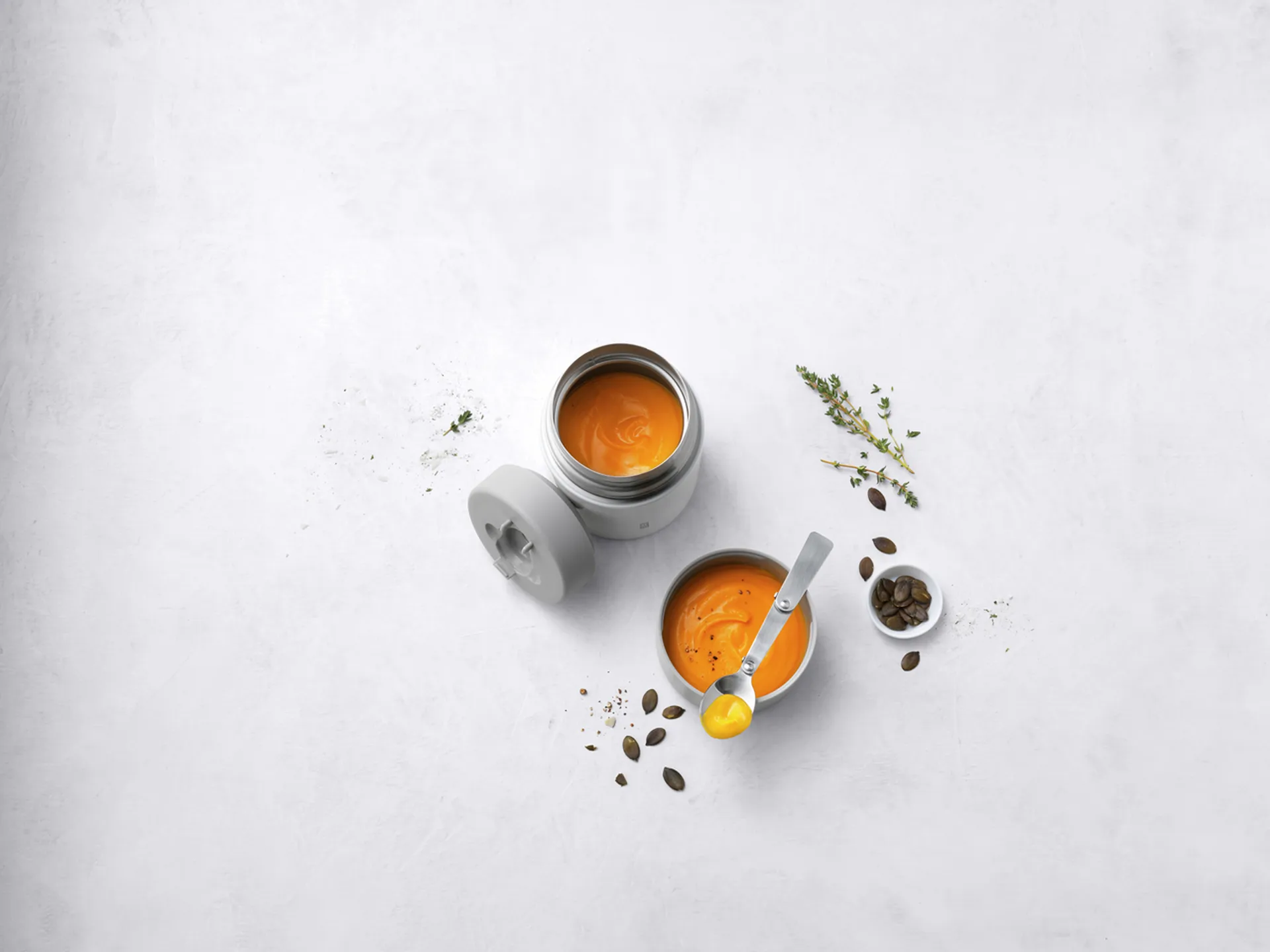 Pudełko termiczne a lunch Zwilling Thermo 0,7 L, Srebrno-biały Zwilling