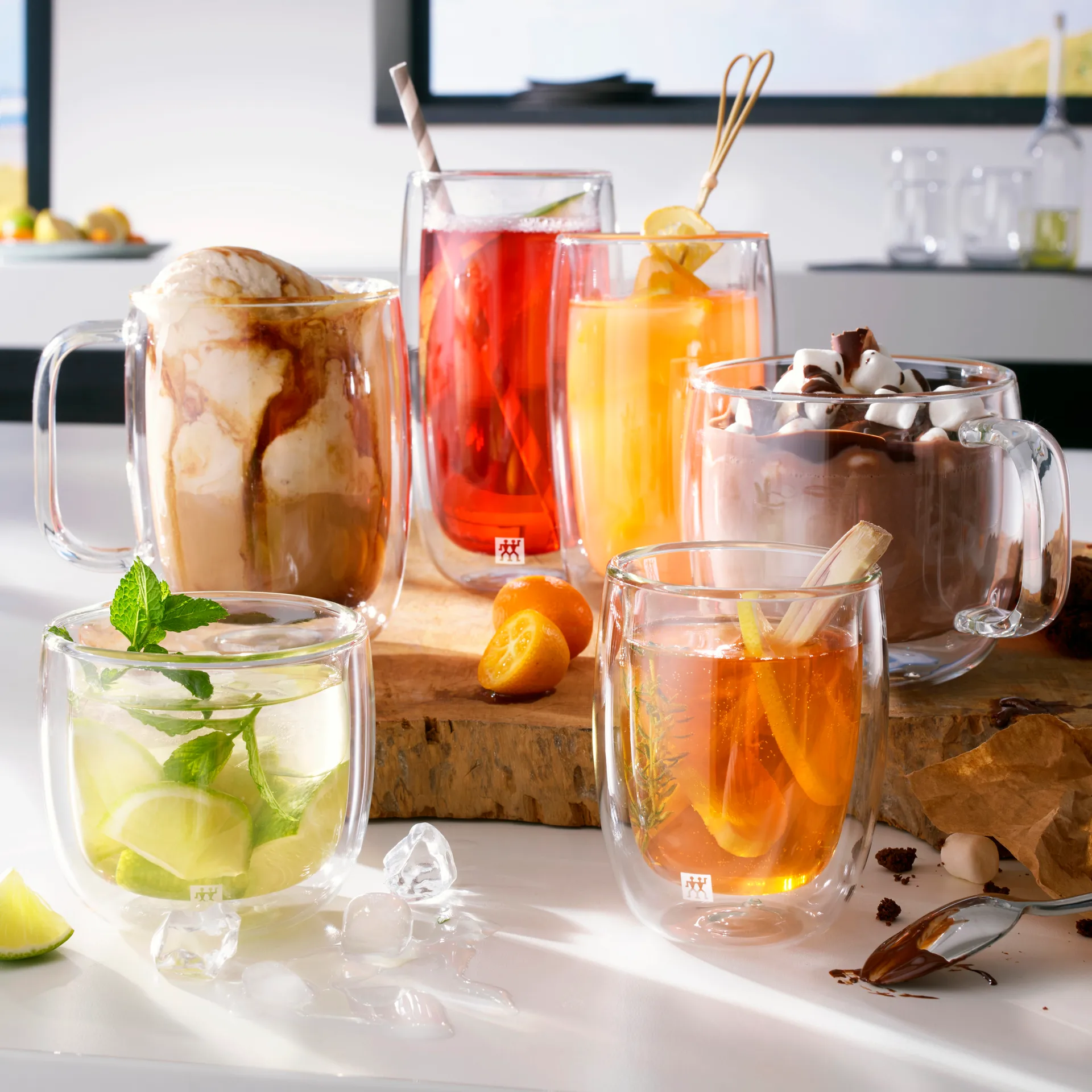 Sorrento latte macchiato szklanka 2-pak, 2-pak Zwilling