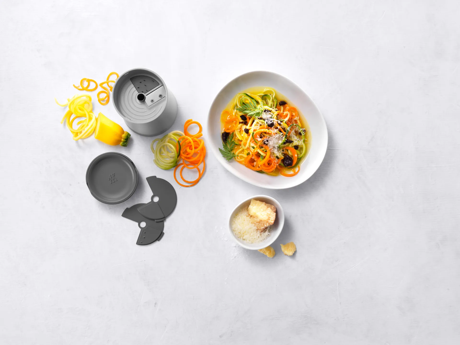 Tarka spiralna Z-cut, Szary Zwilling