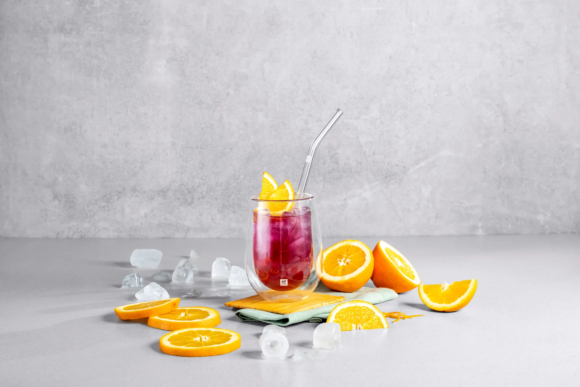 Zakrzywiona słomka Zwilling Sorrento, 4-pak, Przezroczysty Zwilling