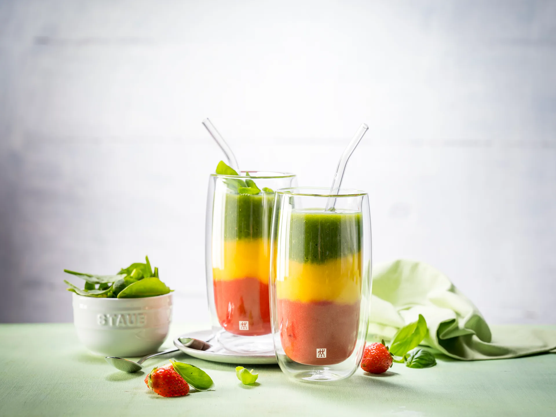 Zakrzywiona słomka Zwilling Sorrento, 4-pak, Przezroczysty Zwilling