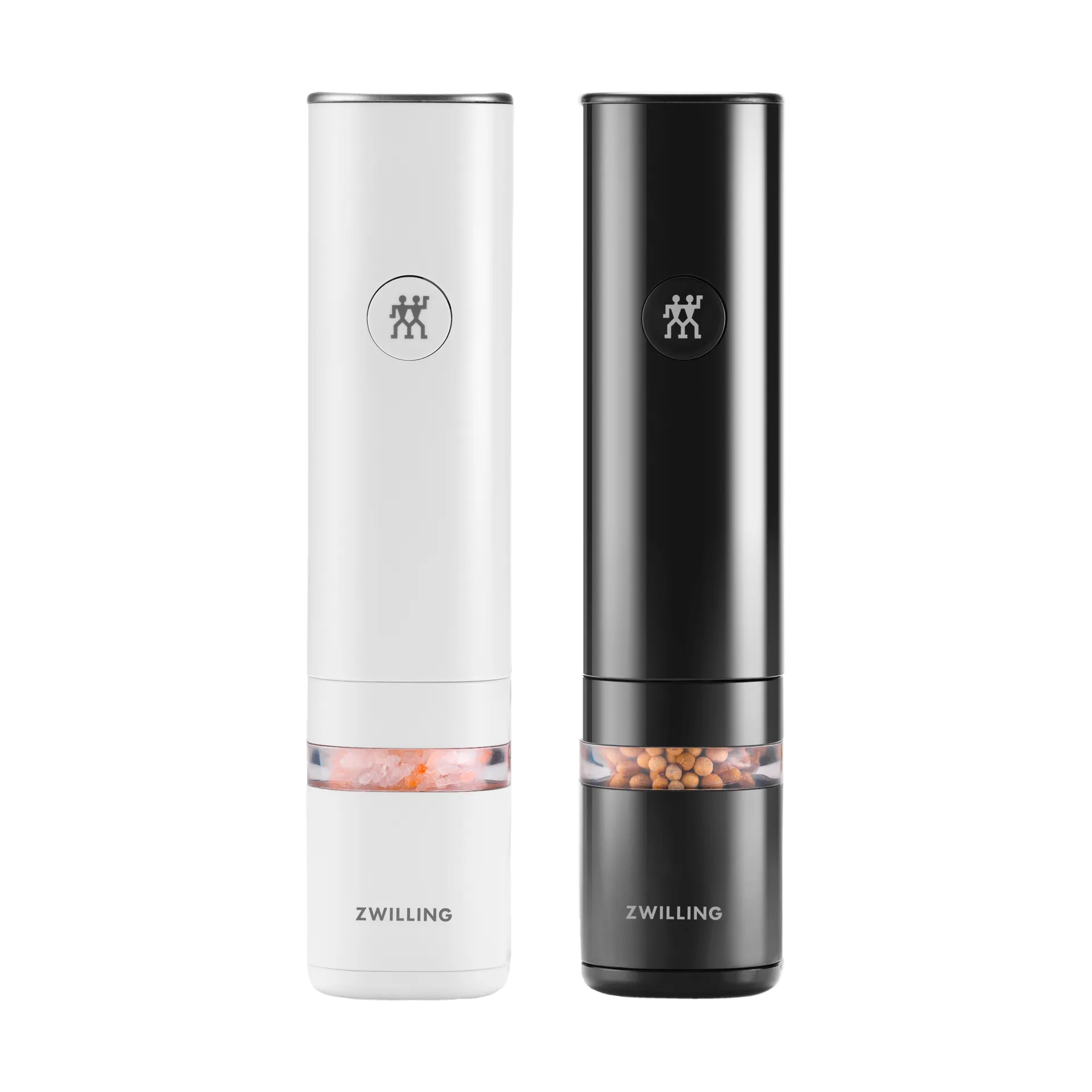 Zestaw elektrycznych młynków do przypraw Zwilling, Biało-czarny Zwilling