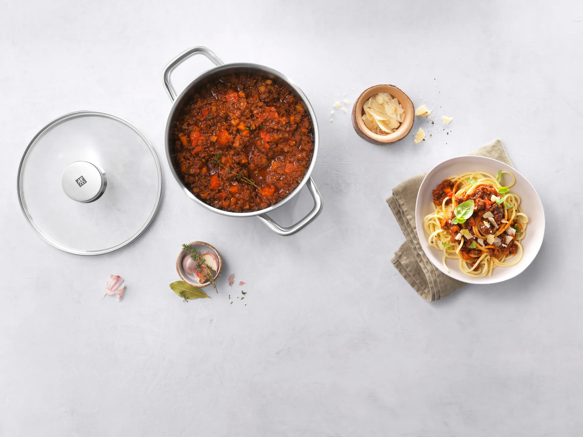 Zestaw garnków Zwilling Cube, 5 szt., Stal nierdzewna Zwilling