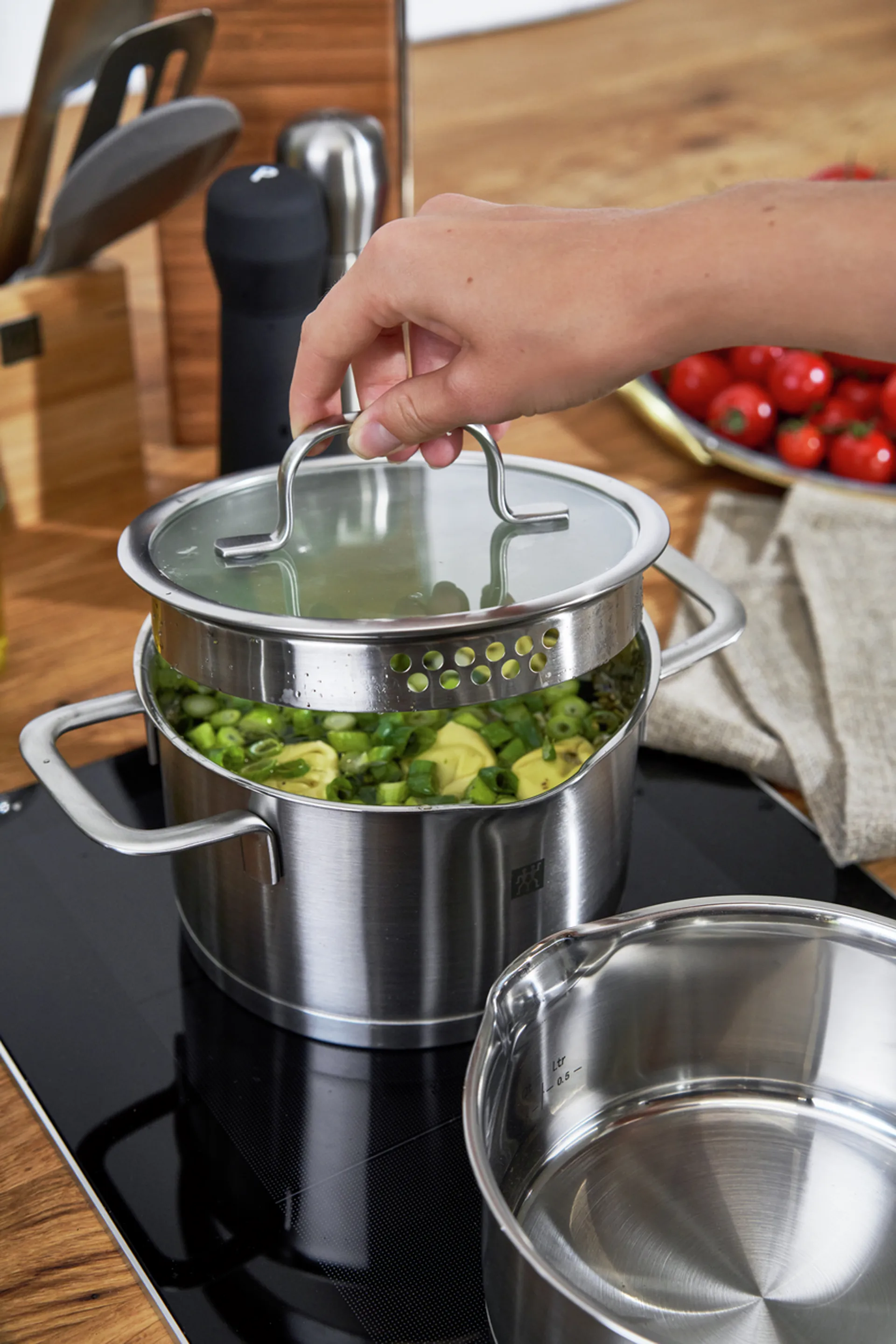 Zestaw garnków Zwilling TrueFlow, 5 szt., Srebrny Zwilling