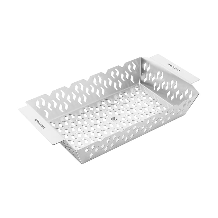 Zwilling BBQ+ prostokątny kosz do grillowania 36x20 cm - Stal nierdzewna - Zwilling