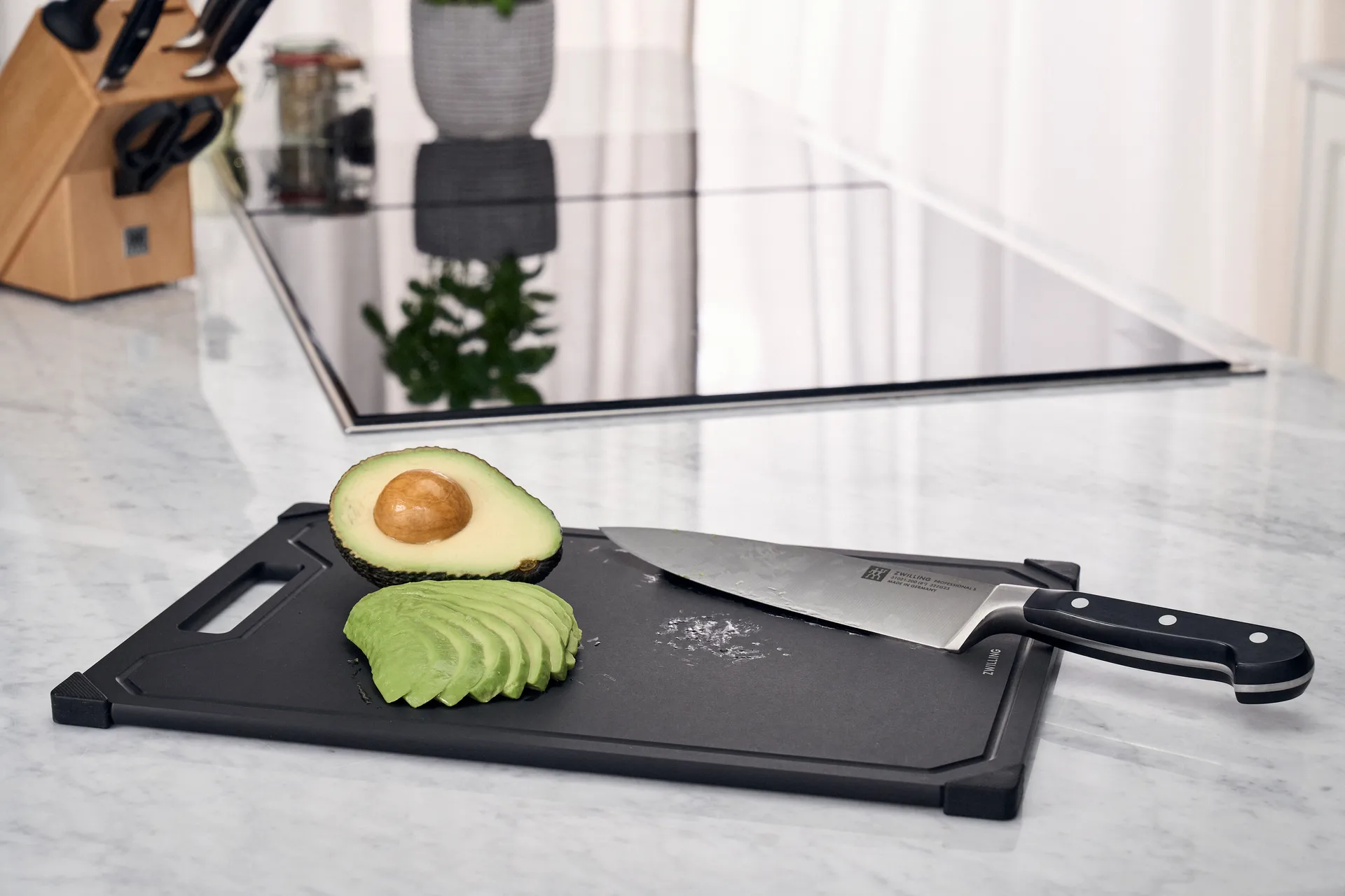 Zwilling deska do krojenia z włókna drzewnego czarna, S Zwilling