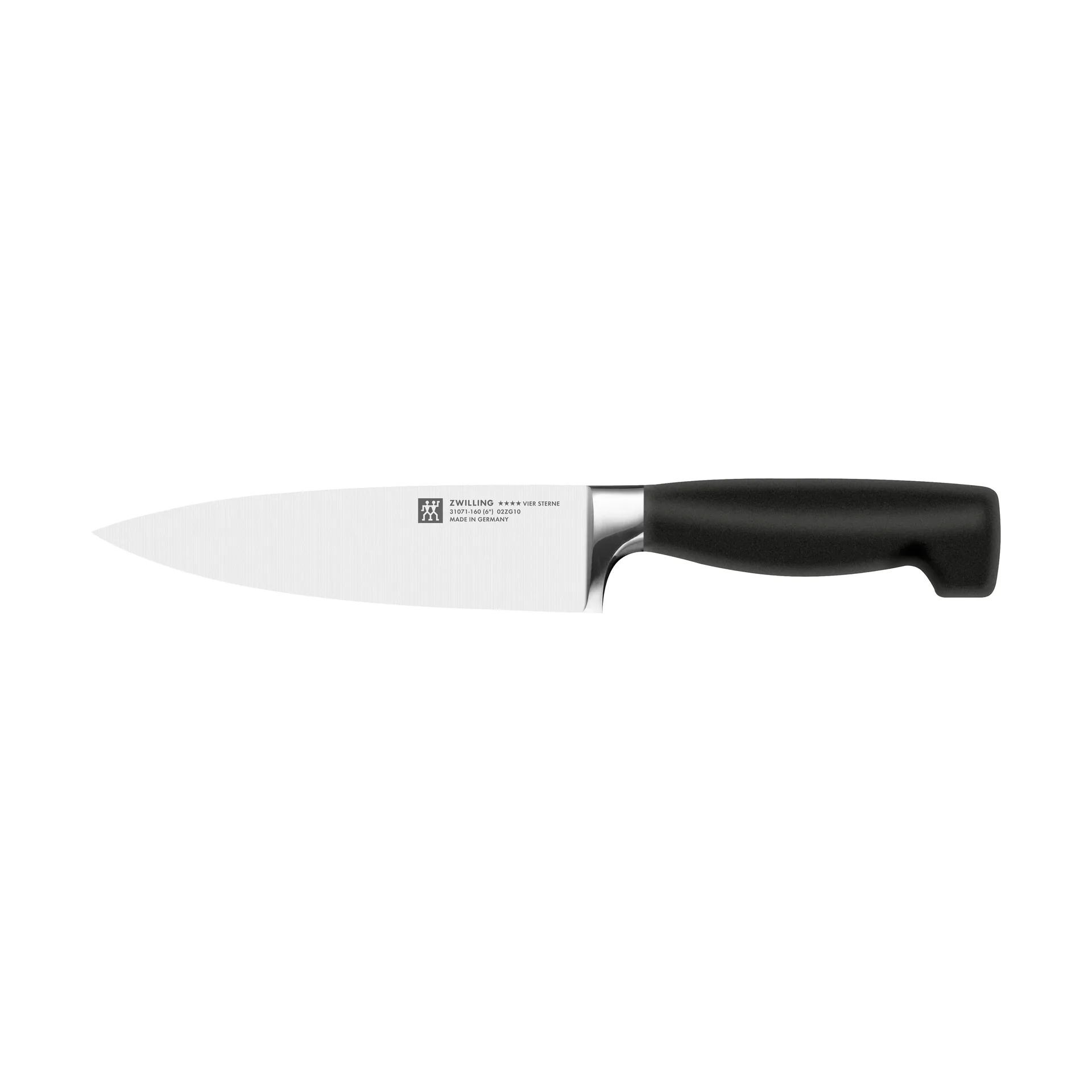 Zwilling Four star 16 cm, Czarny-nierdzewna stal Zwilling