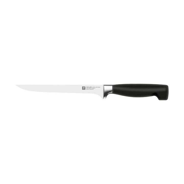 Zwilling Four star nóż do filetowania 18 cm - Czarny-nierdzewna stal - Zwilling