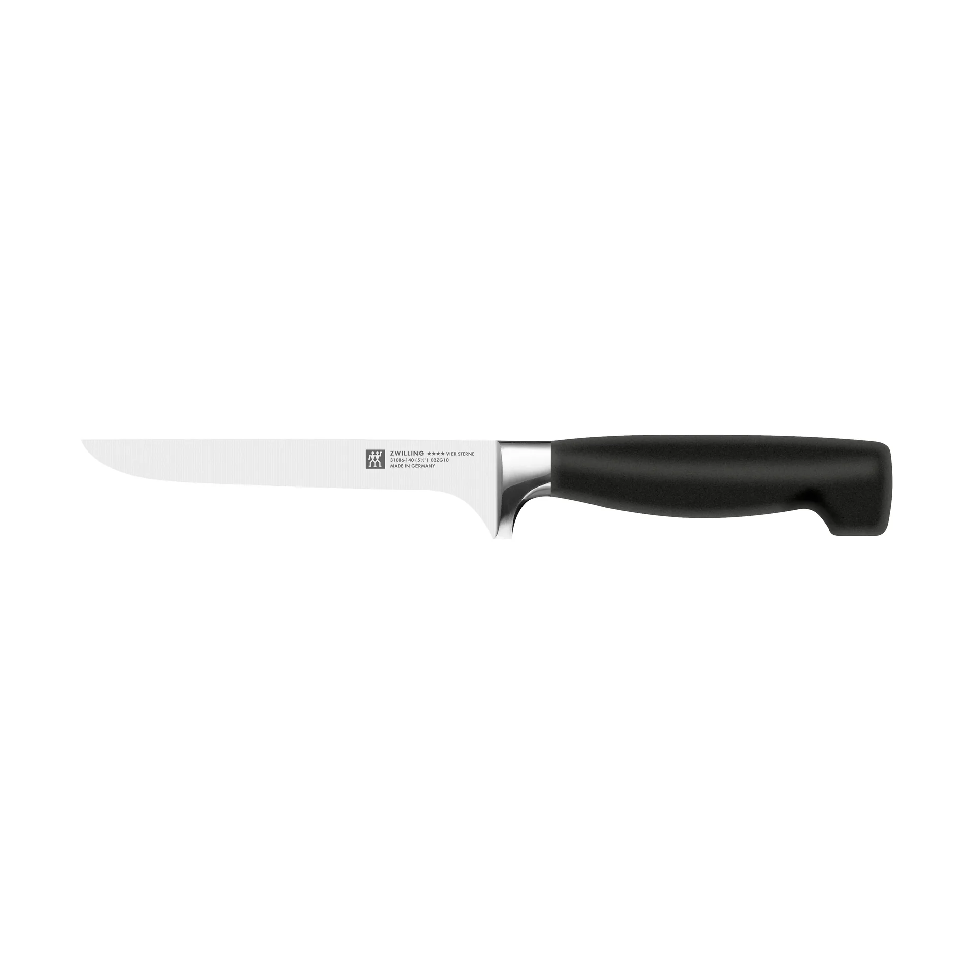 Zwilling Four star nóż do trybowania 14 cm, Czarny-nierdzewna stal Zwilling