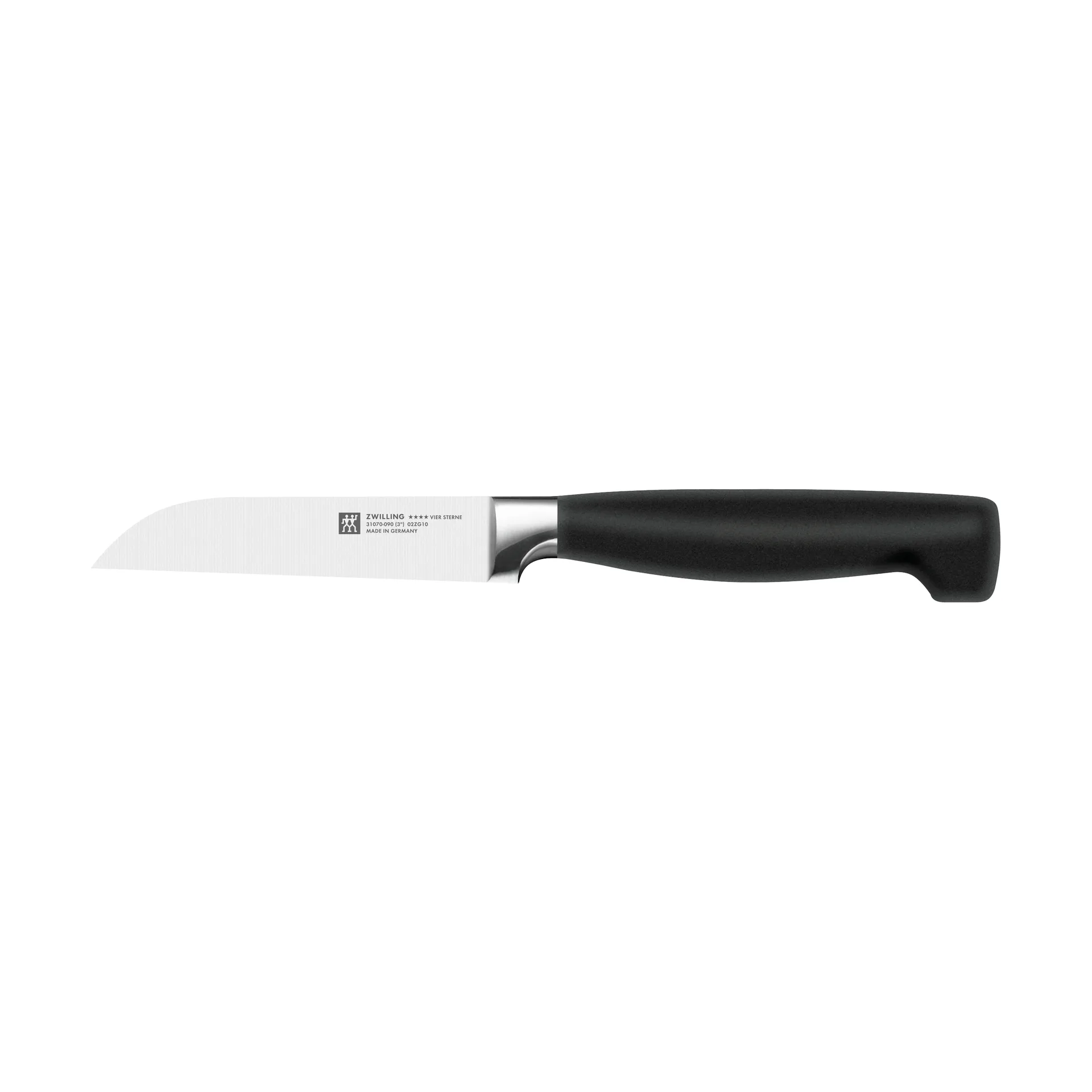 Zwilling Four star nóż do warzyw 8 cm, Czarny-nierdzewna stal Zwilling