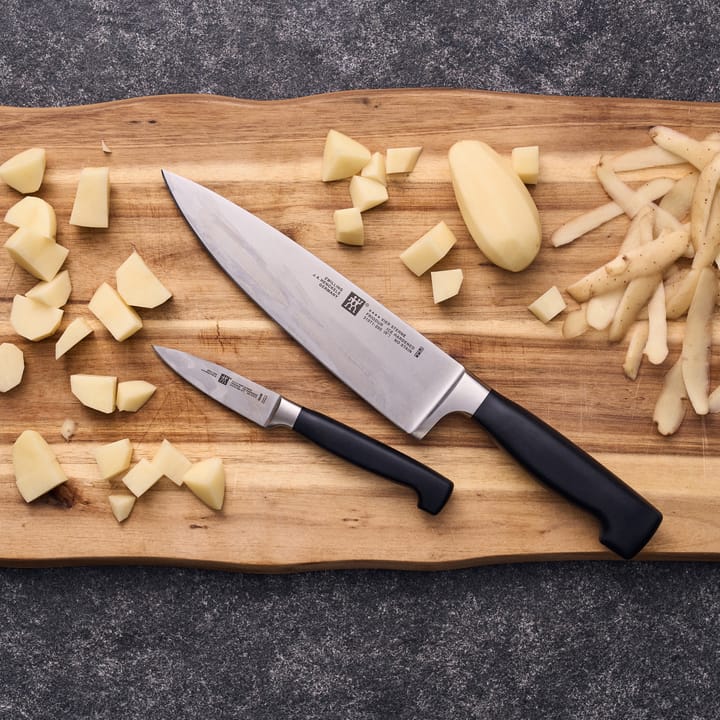 Zwilling Four star zestaw noży 2 części, Czarny-nierdzewna stal Zwilling