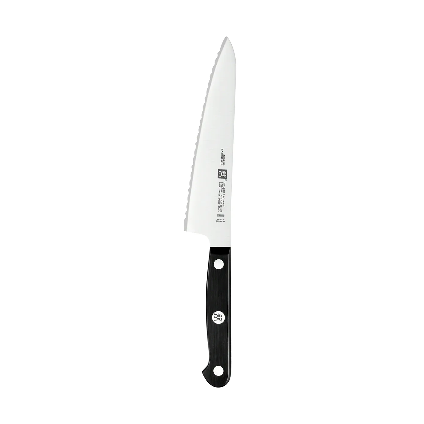 Zwilling Gourmet ząbkowany nóż szefa kuchni kompaktowy, 14 cm Zwilling