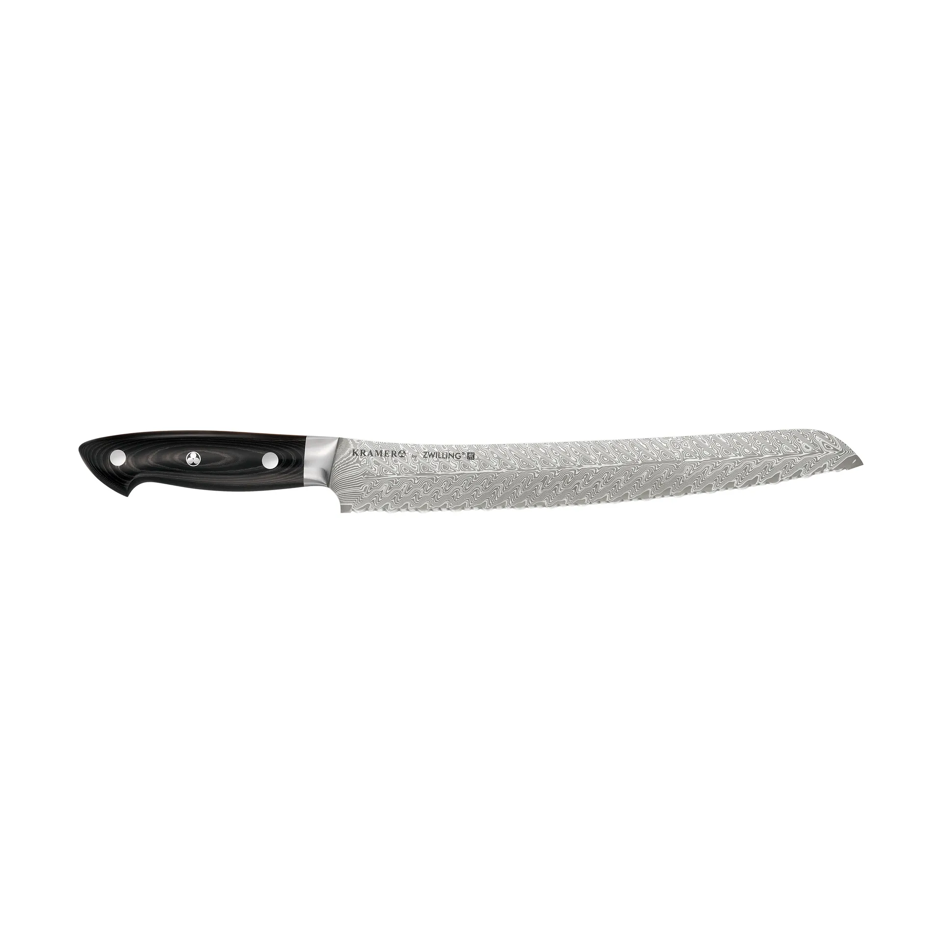 Zwilling Kramer euro stainless nóż do chleba 26 cm, Damaskus-czarny Zwilling