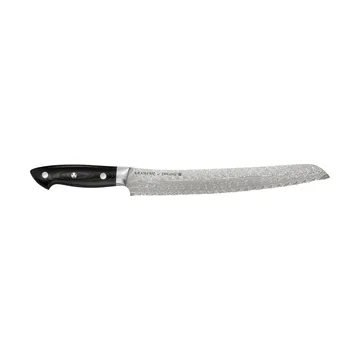 Zwilling Kramer euro stainless nóż do chleba 26 cm - Damaskus-czarny - Zwilling