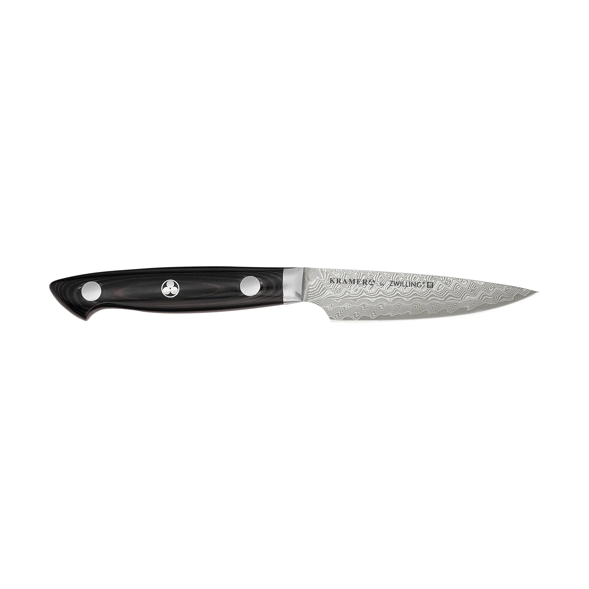 Zwilling Kramer euro stainless nóż do obierania 9 cm, Damaskus-czarny Zwilling