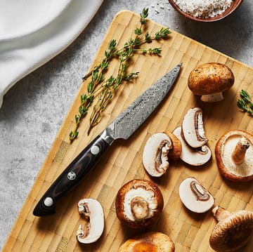 Zwilling Kramer euro stainless nóż do obierania 9 cm - Damaskus-czarny - Zwilling