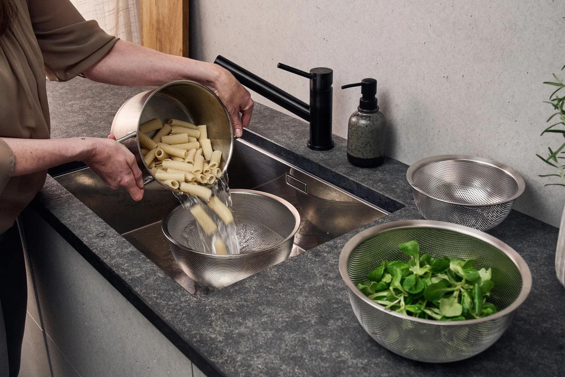 Zwilling Prep zestaw durszlaków 3 części, Stal nierdzewna Zwilling