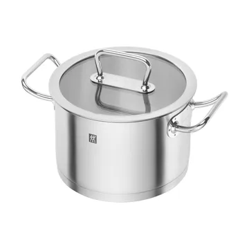 Zwilling pro garnek wysoki ze szklaną pokrywką stal nierdzewna - 3,5 L - Zwilling