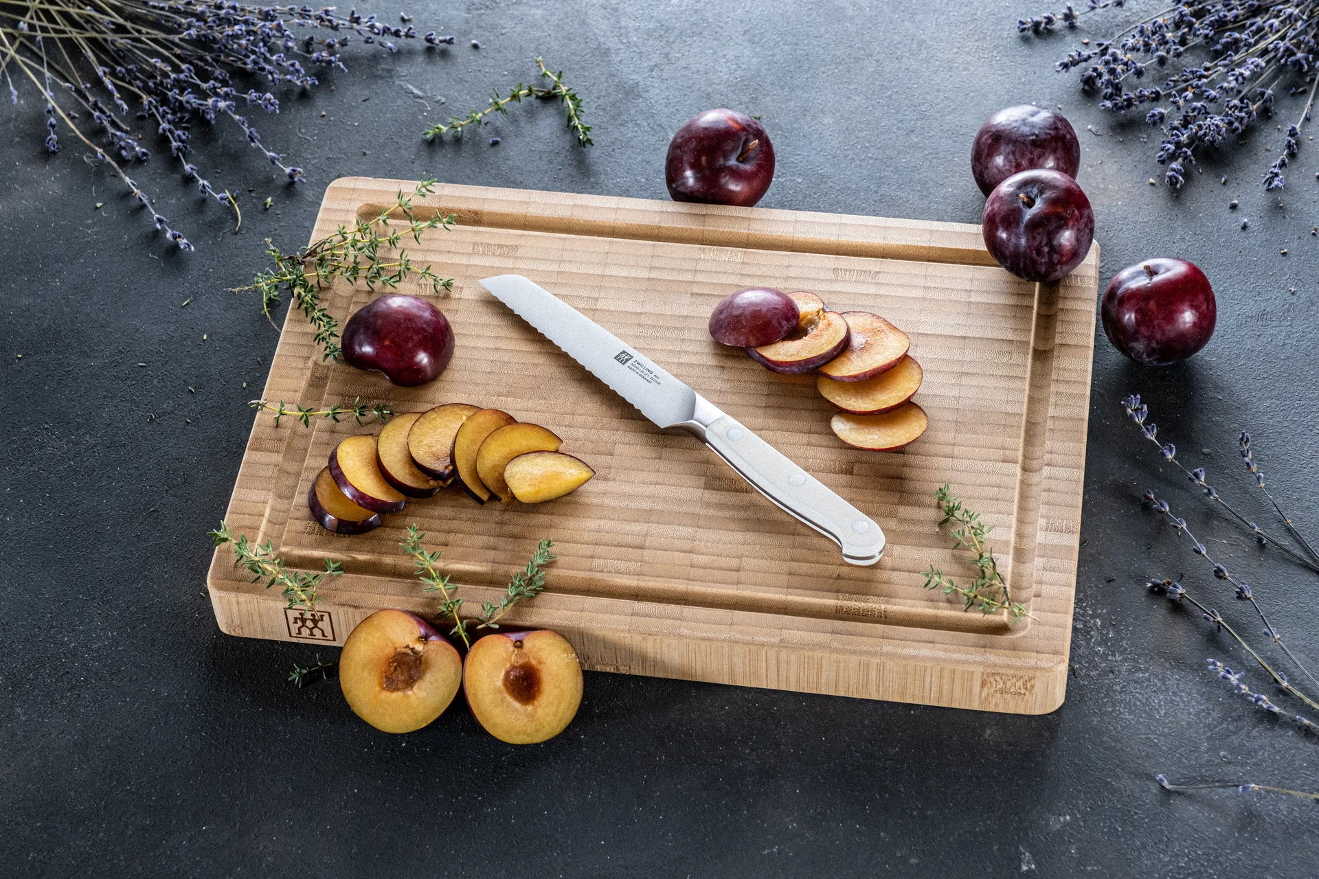 Zwilling pro le blanc ząbkowany nóż uniwersalny 13 cm, Biały-stal nierdzewna Zwilling