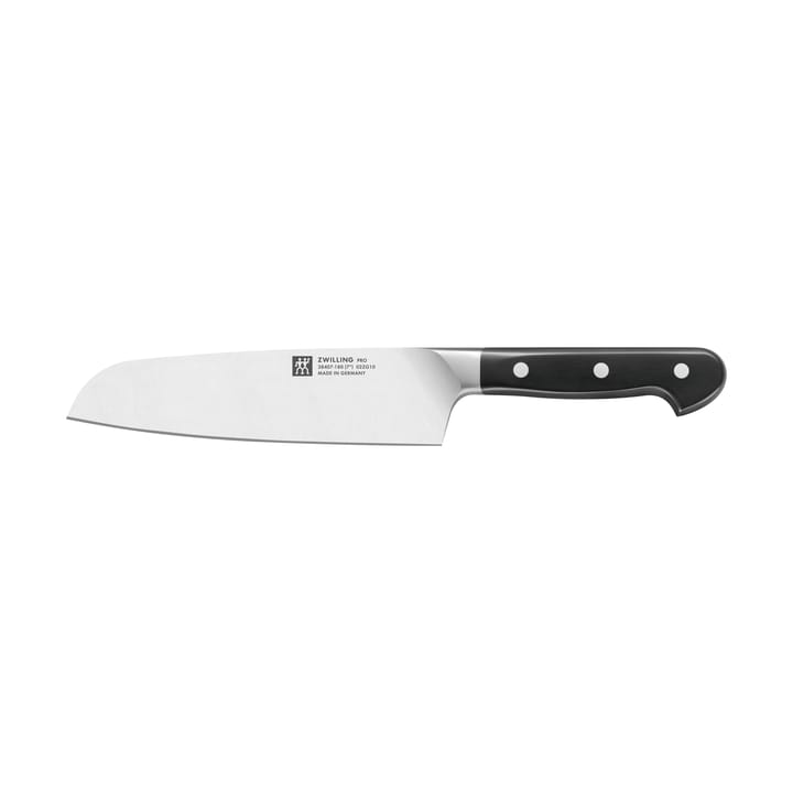 Zwilling Pro nóż santoku 18 cm - Czarny-nierdzewna stal - Zwilling