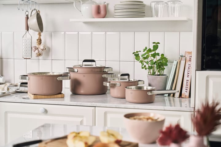 Zwilling Pure zestaw garnków 5 części, Różowy Zwilling